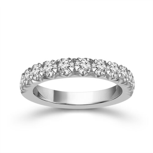 Elegant diamond eternity ring