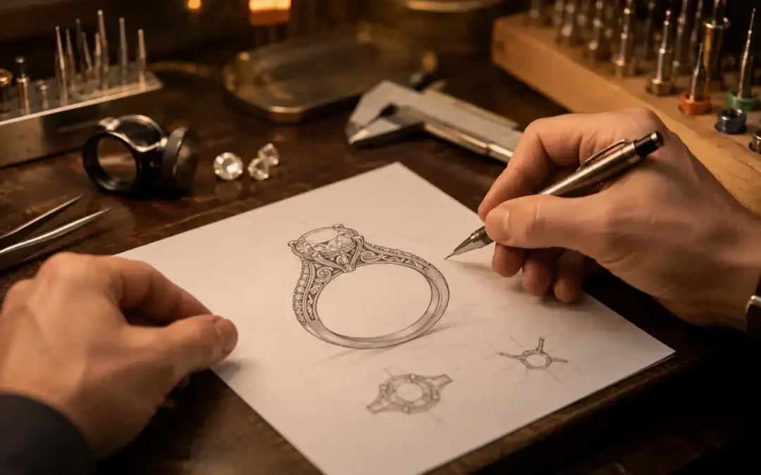 How Custom Jewelry Works in Victoria, TX: From First Sketch to Finished Piece